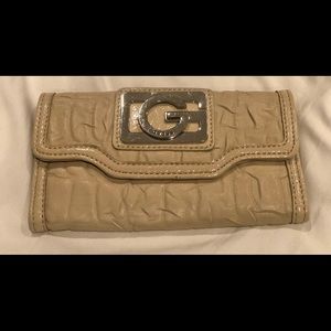 Tan Guess Wallet